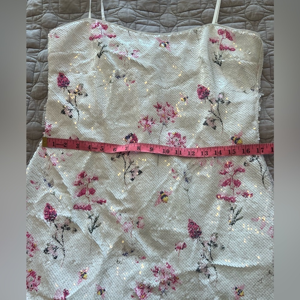 LIKELY Floral Sequin Reese Dress - Picture 14 of 16